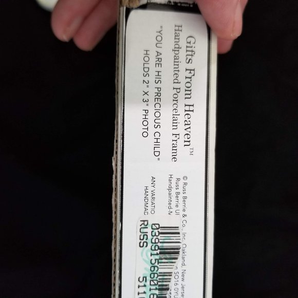 Photo frame for baby picture, New in box - Picture 4 of 4